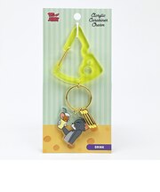トムとジェリー ドリンク アクリルカラビナチャーム キーホルダー