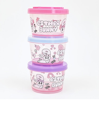 エスターバニー (Esther Bunny) ジョインド式薄肉保存容器 3点セット ランチ 日本製