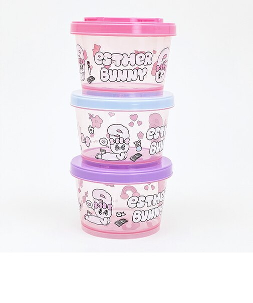 エスターバニー (Esther Bunny) ジョインド式薄肉保存容器 3点セット ランチ 日本製