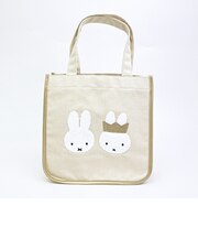 ミッフィー miffy 70th トートバッグ ゴールド&ブラック