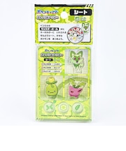 ポケットモンスター くさ系 チョイつめアクキー シート アクリルキーホルダー部品 ポケモン