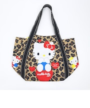 サンリオ ハローキティ ハート バルーントートバッグ レオパード Sanrio