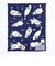 ムーミン ムーミン紺 注染のハンカチ MOOMIN
