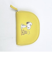スヌーピー アクセサリーポーチ イエロー トラベル SNOOPY
