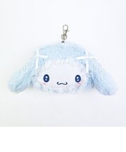 サンリオ シナモロール ファイスリールパスケース ふわふわケープ ブルー シナモン sanrio