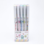 サンリオ KIRE-NA(キレーナ) 蛍光ペン 5色セット(ベーシック) 文具 日本製 Sanrio