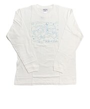 サンリオ キキララ ロングTシャツ(雪灯りのファンタジー) ホワイト 長袖 アパレル Sanrio