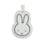 ミッフィー miffy ケース付き薄型ミラー ホワイト