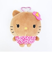 サンリオ 日焼け キティ もちぬいポーチ レオパード Sanrio
