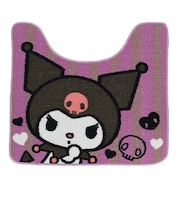 サンリオ クロミ トイレタリー2点セット (トイレマット・蓋カバーセット) リラックスハート Sanrio