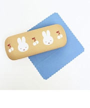 ミッフィー miffy メガネケース (イエロー) はんなりフラワー