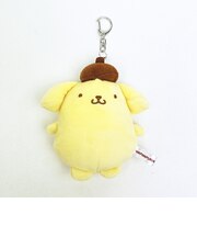 サンリオ ポムポムプリン ダイカットぬいぐるみミラー キーホルダー Sanrio