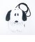 スヌーピー フルボディサコッシュ グレー バッグ SNOOPY
