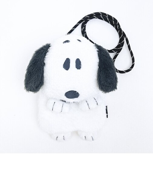 スヌーピー フルボディサコッシュ グレー バッグ SNOOPY