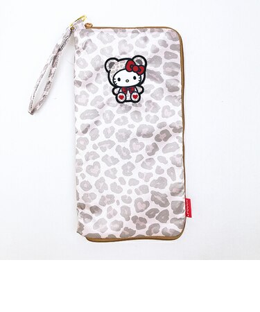 サンリオ ハローキティ どっとポーチ FAN ヒョウ柄 Sanrio