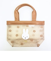 ミッフィー miffy メッシュミニトートバッグ ベージュ チェリーフルールシリーズ ランチ