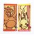 ポケットモンスター ピカチュウ×リザードン ハーフ タオルハンカチ(2枚入り) ポケモン