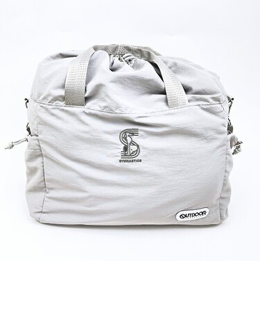 スヌーピー × OUTDOOR PRODUCTS ダッフルバッグ グレー SNOOPY