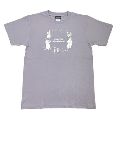 ムーミン COMET Tシャツ パープル アパレル MOOMIN