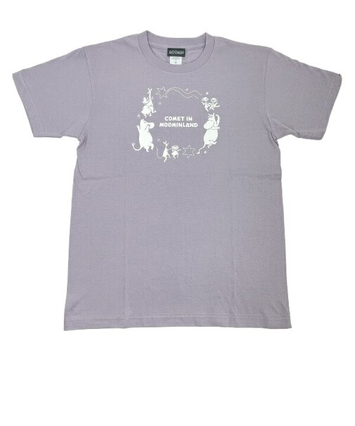 ムーミン COMET Tシャツ パープル アパレル MOOMIN