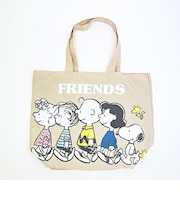 スヌーピー トートバッグ ベージュ SNOOPY