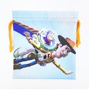 ディズニー トイストーリー ウッディ&バズ 巾着(M) 日本製 Disney