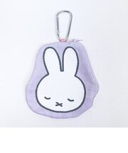 ミッフィー miffy タオルポーチ スリープ パープル