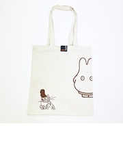 ミッフィー miffy 鳥獣戯画 トートバッグ (にゃーに?)
