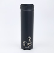スヌーピー ジョークール ハンドル付ステンレスボトル【500ml】 ブラック モノトーン 水筒 SNOOPY