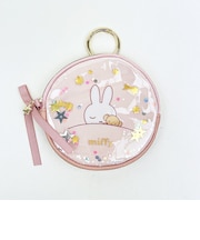 ミッフィー miffy サークルポーチ ピンク ドリーミーシリーズ