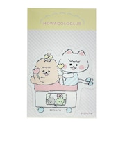 ほわころくらぶ 10周年記念 ダイカットステッカー ぽんぽんぽめちゃん＆しろころちゃん シール 文具 日本製