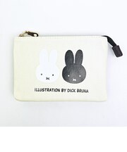 ミッフィー miffy 3ポケットポーチ ブラック ベーシックシリーズ