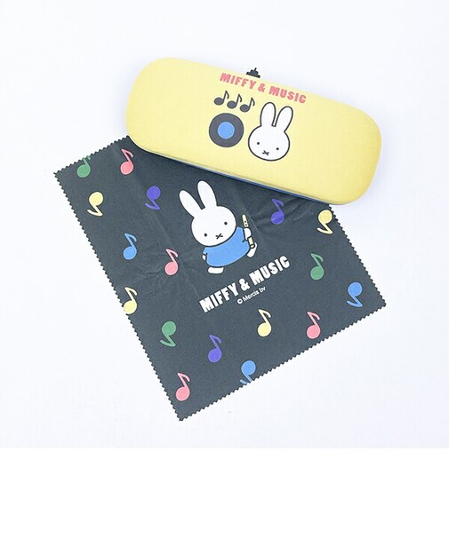 ミッフィー miffy ミュージック 眼鏡ケース MIFFY&MUSICシリーズ