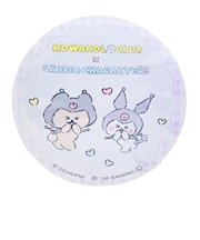 ほわころくらぶ × サンリキャラクターズ (チャウちゃん&クロミ) ぷくぷく缶バッジ Sanrio 日本製