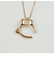 サンリオ ハローキティ ジュエリー カチューシャペンダント ネックレス アクセサリー ピンクゴールド sanrio