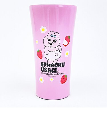 おぱんちゅうさぎ ステンレスタンブラー 【400ml】 ストロベリー コップ ランチ