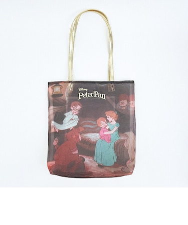 ディズニー ピーターパン チュールグラフィックトートバッグ ブラック Disney