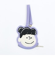スヌーピー ヴァイオレット おかお サガラミニポーチ SNOOPY