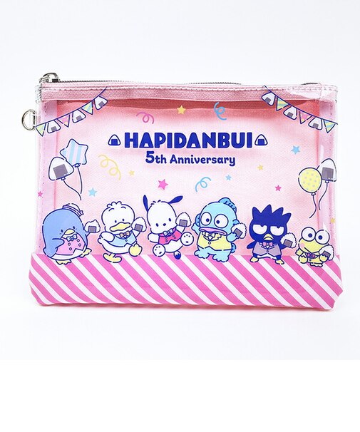 サンリオ はぴだんぶい 5th フラットポーチ おむすび Sanrio