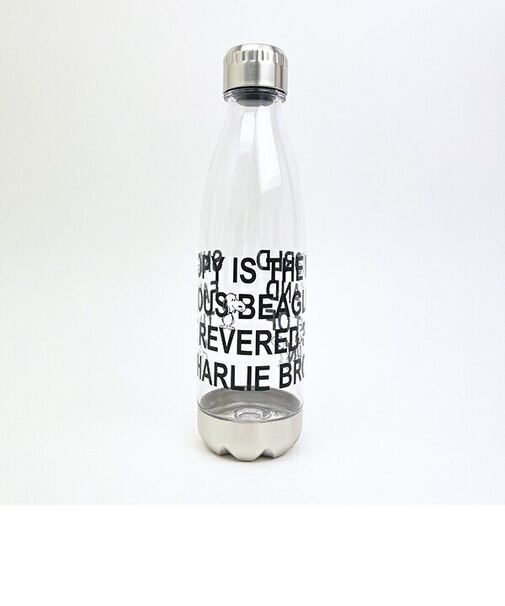 スヌーピー クリアボトル(700ml) ブラック 水筒 ランチ SNOOPY