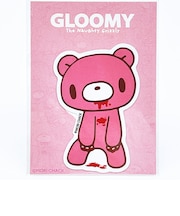 GLOOMY(グルーミー) ダイカットステッカー 正面 文具 日本製