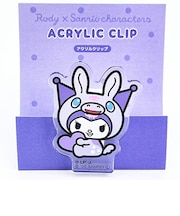 サンリオ クロミ × ロディ アクリルクリップ 日本製 文具 Sanrio
