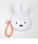 ミッフィー miffy おかお フェイスポーチ (ピンク) ビジューシリーズ