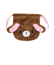 サンリオ シュガーバニーズ くろうさ ぬいぐるみ巾着 ポーチ Sanrio