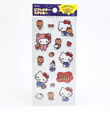 サンリオ ハローキティ リフレクターステッカー シール 文具 Sanrio