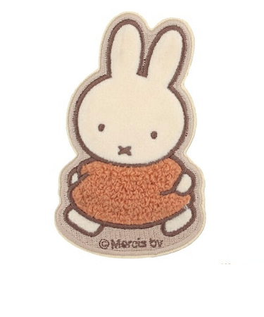 ミッフィー miffy おさんぽ スーツケースステッカー (ブラウン) トラベル