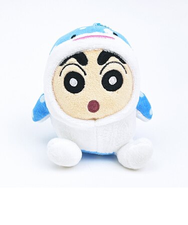 クレヨンしんちゃん ジンベイザメ 水族館マスコット キーホルダー