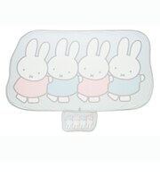 ミッフィー miffy 冷感ダイカットブランケット なかよく並んで