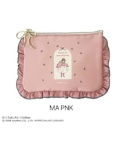 サンリオ × くらはしれい マロンクリーム フラットポーチ ピンク Sanrio