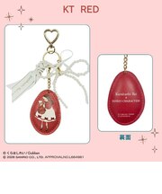 サンリオ × くらはしれい ハローキティ ダイカットチャーム レッド キーホルダー Sanrio